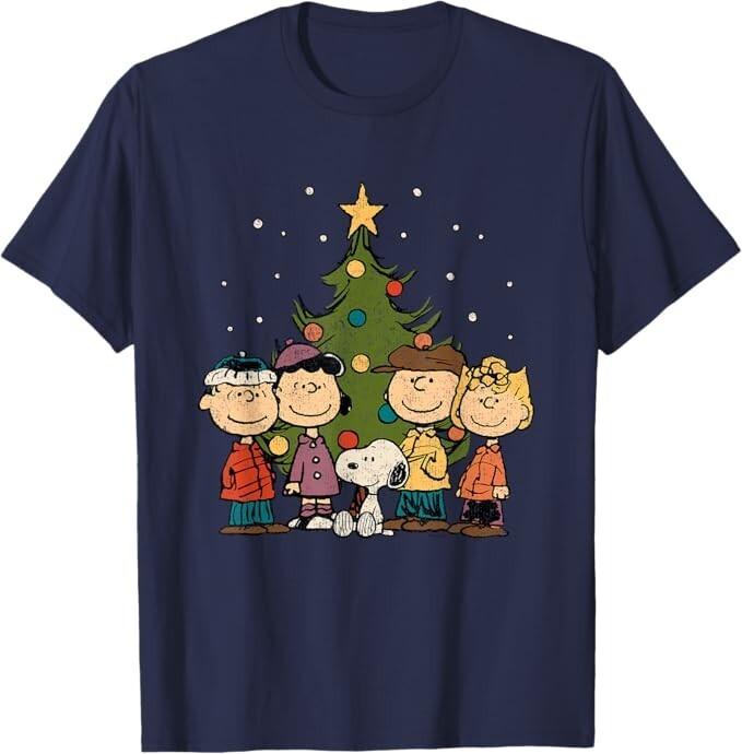 Funny Peanuts Christmas Group Unisex T-Shirt Unisex T-Shirt