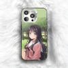 W-Waguri k-Kaoruko Аниме Чехол для телефона Для iPhone 16 17 15 14 12 13 Pro Max Черный Цвет Ударопрочный Чехол