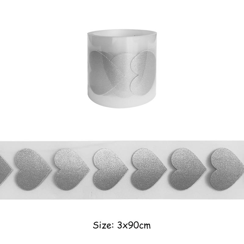Термотрансферные ленты-патчи для приклеивания утюгом золотого, серебряного и белого цвета для DIY-проектов