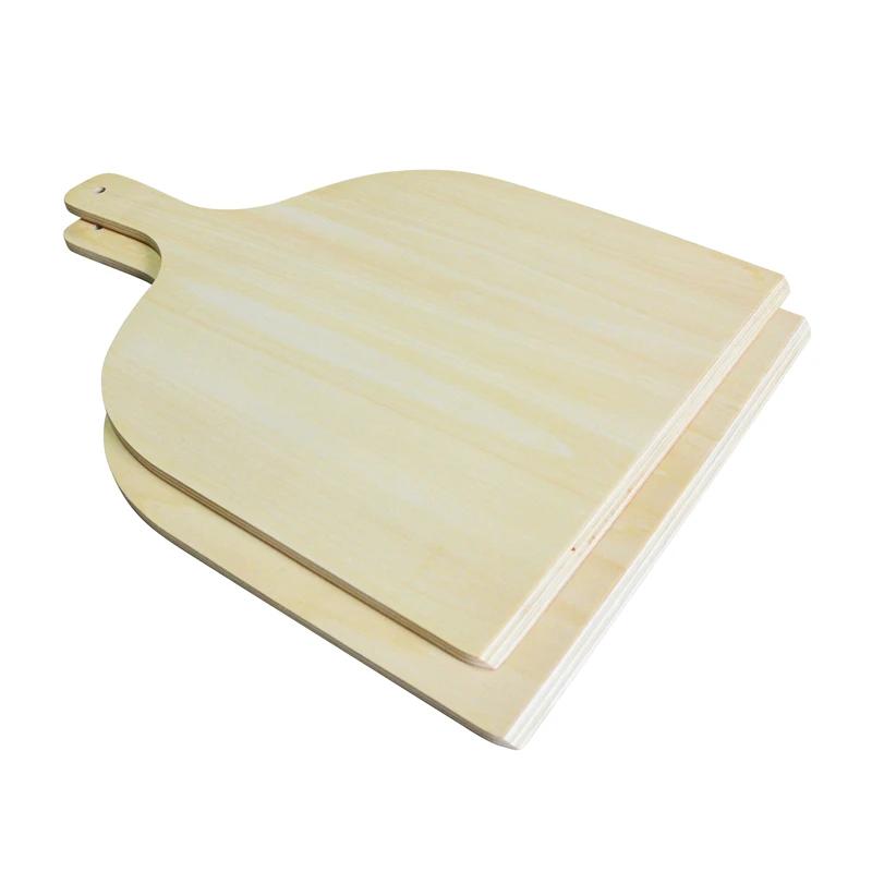 Wooden Pizza Peel Shovel with Wooden Handle Cheese Cutter Peels Lifter Tool Pizza Shovel Cake Shovel Baking Tools Pizza Pan