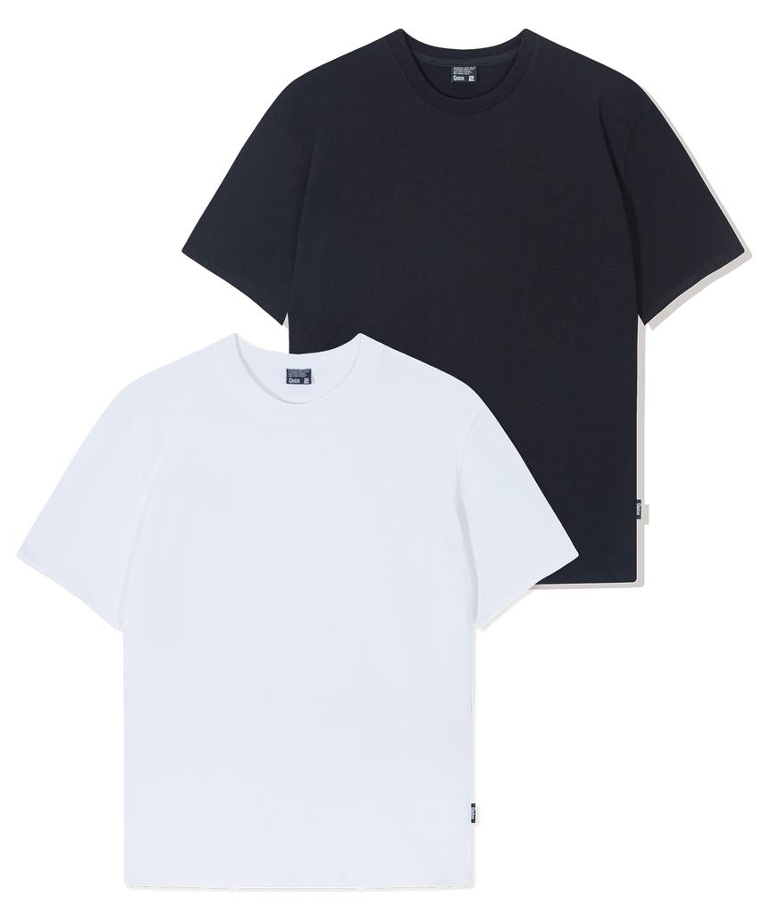 QUTON Essential Oversized Heavy Short Sleeve T-Shirt