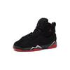 Jordan True Flight Lace-Up Round Toe Non-Slip Shock Absorbing Wear-Resistant High-Top Basketball Shoes Kids Sneakers Black Red 343796-062
