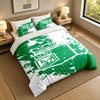 3Pcs Bedding SetAtl Tico Nacional Soft Bed Sheet and Two Pillowcases Home Bedroom Decor