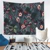 Cherry Blossom and Flower Printed Living Room Decoration Wall Hanging Tapestry Yoga Mat Rug Home Decor Art