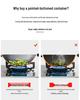 Supor Large Iron Round-Bottom Wok, No Coating, 32cm/34cm