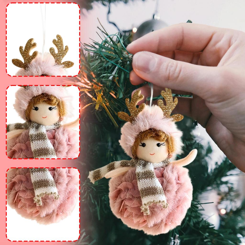Подвеска для украшения елки Маленькая подвеска Рождественское украшение Кукла Маленькая подвеска