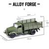 Классический военный транспортный грузовик НОАК JieFang CA10 Симуляция Литой и Игрушечный транспорт Звуки и Свет 1:36 Сплавная Модель Автомобиля