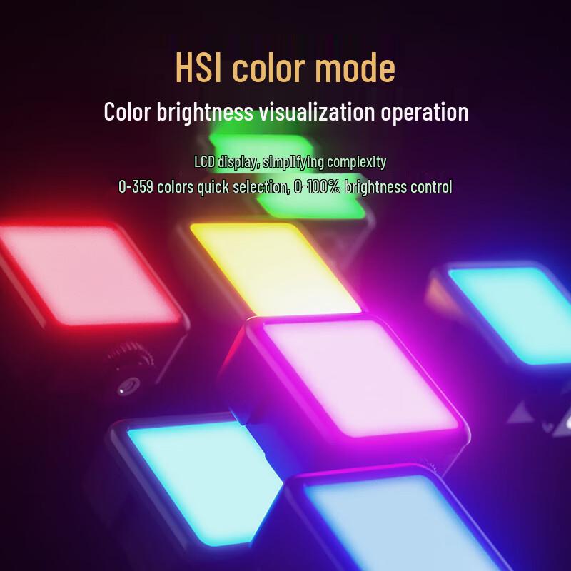 Ulanzi VL49 RGB Портативная Магнитная Светодиодная Заполняющая Лампа