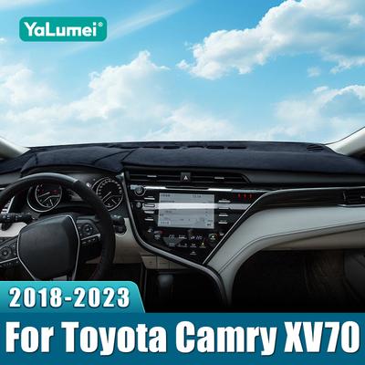 Для Toyota Camry XV70 2018 2024 Camry 70 Гибридный Автомобиль Накладка на Панель Приборов Коврик на Панель Защита от Солнца Аксессуары