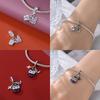 Anniversary Charms Copper Colored Zircon Skull Cat Heart Rose Beads Night Elf Pendants Fit Snake Chain Bracelet Diy Jewelry