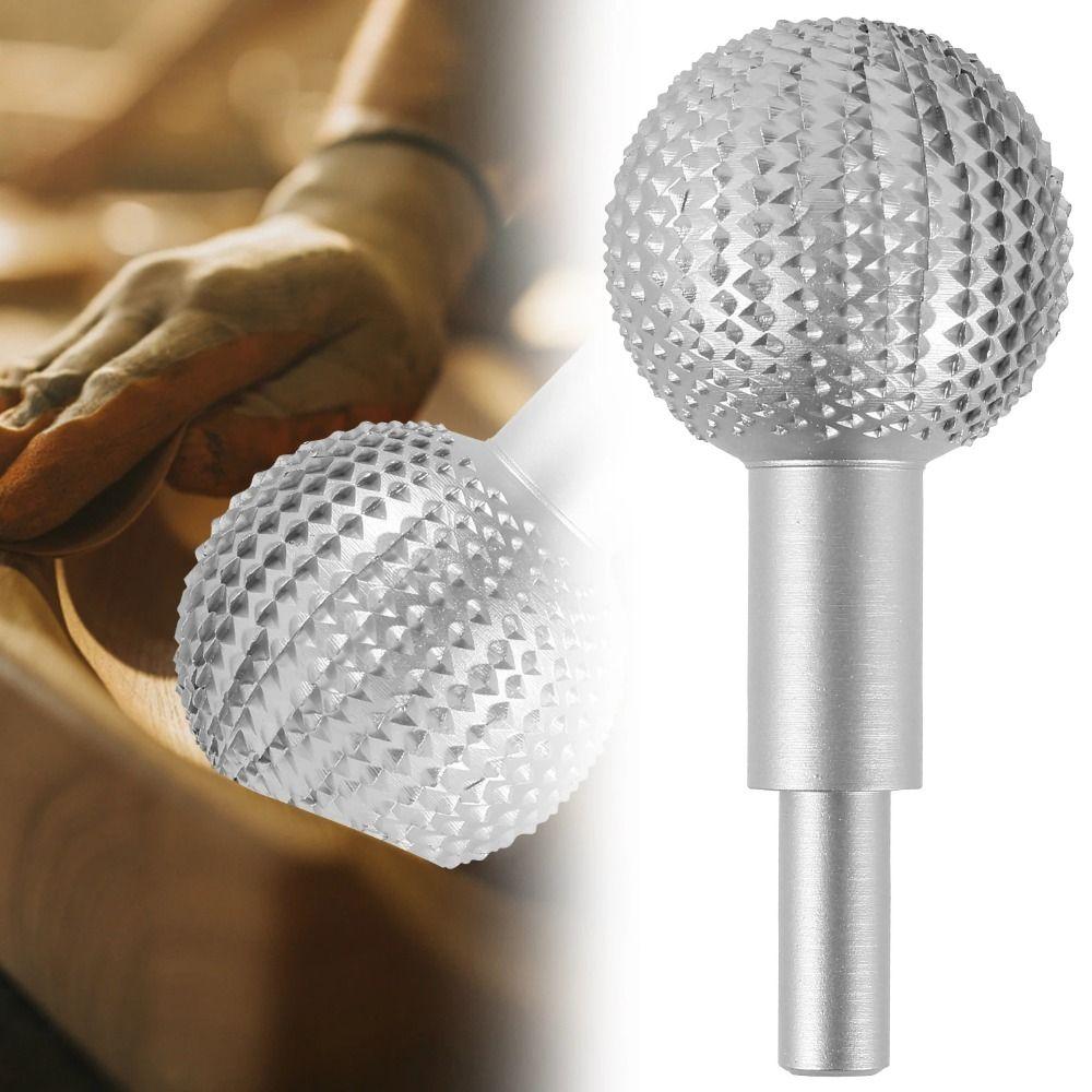 Резьбовая шарообразная стамеска шлифовальная головка сфера роторная борфреза полировка круглый сверлильный наконечник деревообработка