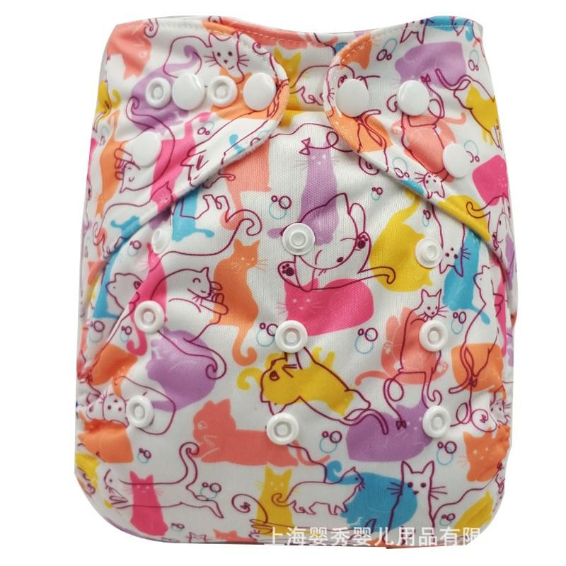 Reusable Washable Toddlers 1-3 Years Adjustable Snap Leak-Proof Training Pants