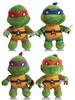 25 см Черепашки-ниндзя плюшевые куклы аниме игра TMNT Лео Раф Майк Дон мягкие игрушки украшения украшения игрушки для детей подарок на день рождения