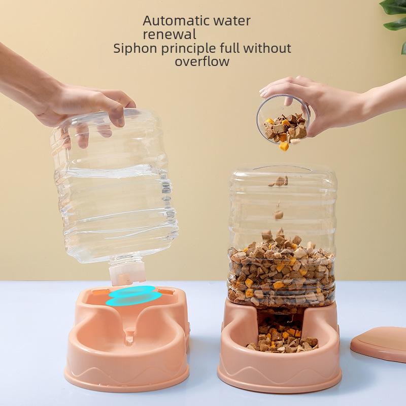 Автоматическая кормушка для собак и миска для воды объемом 3,8 л