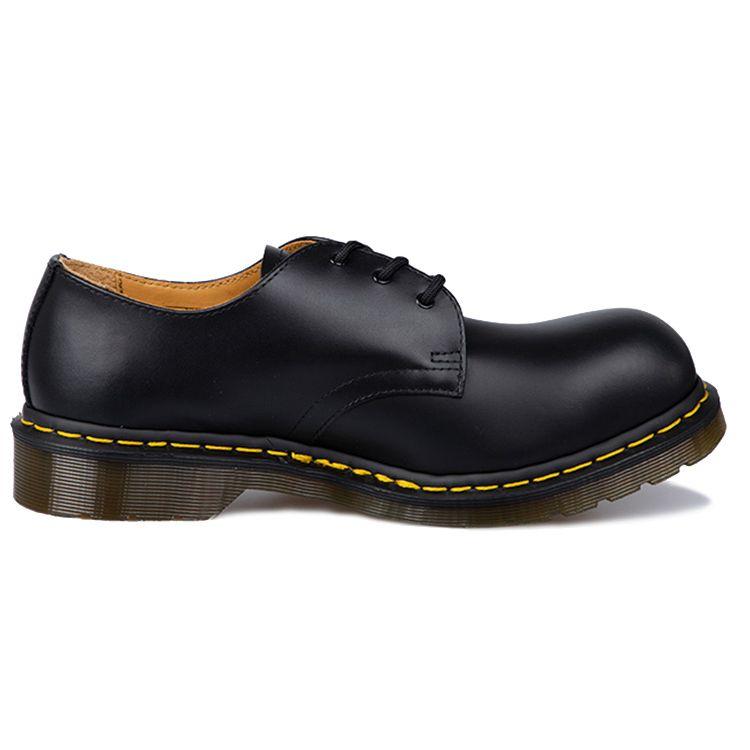 Dr. Martens Leather Comfortable Commuting Casual Shoes Men Shoes Black 10111001