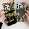 Camouflage Military Pattern Shockproof Phone Case for iPhone 17 Air 16 16E 15 Pro Max 14 Plus 13 Mini 12 Back Cover Anti Fall Fu