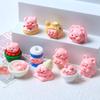 3D Pig Food Play Cream Glue Смола Украшения Брелок для DIY Ювелирные Изделия