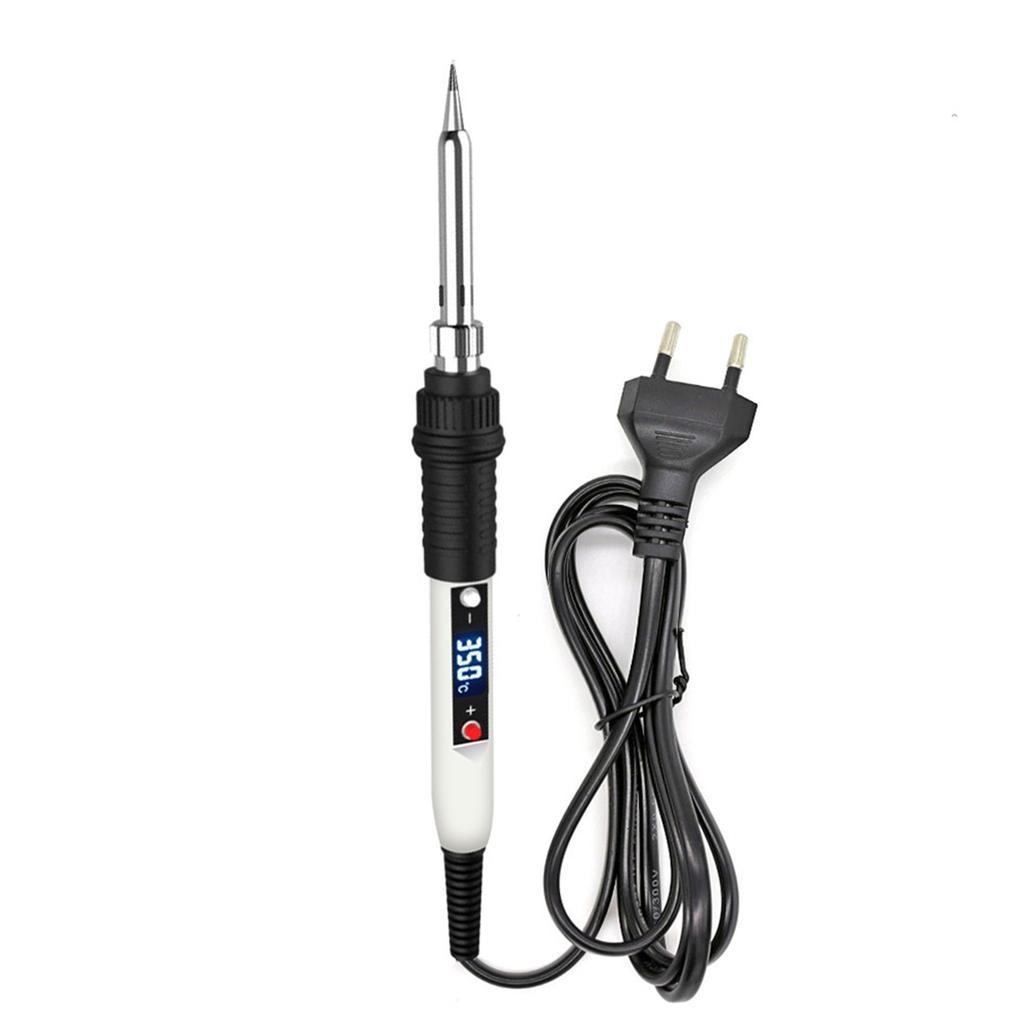 Electric Soldering Iron 80W LCD Digital Display Adjustable Temperature Soldering Iron Tips Welding Solder Tools