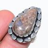 Tube Agate Handmade 925 Sterling Silver Jewelry Ring Size 9 I9q78