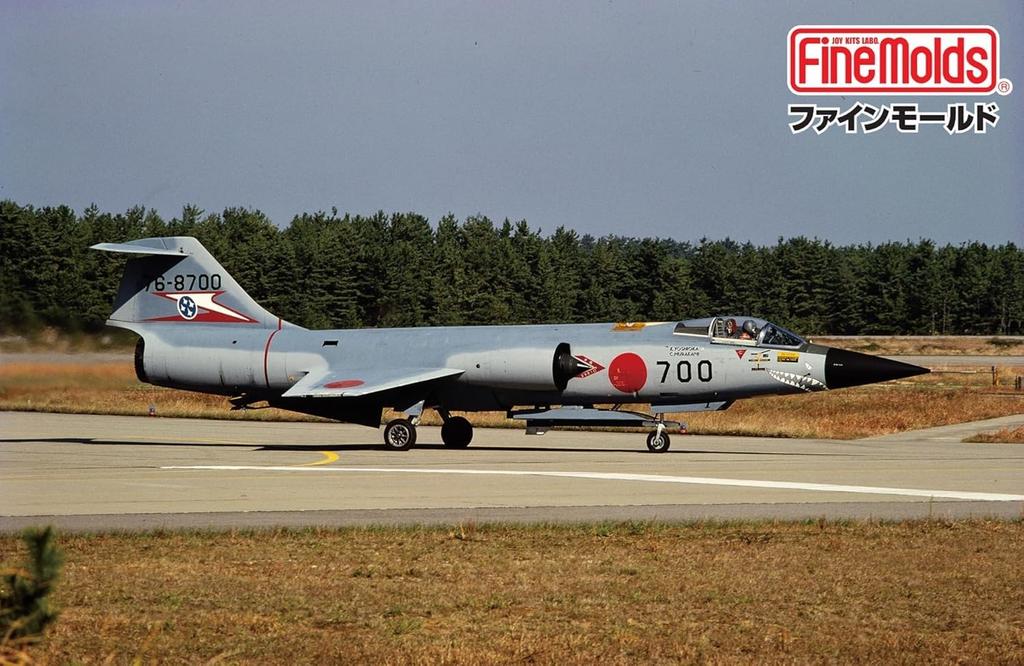 FineMolds 1/72 Серия реактивных самолетов Силы самообороны Японии Истребитель F-104J «Соревнование по боевому применению» Пластиковая модель FX07 (Самолет)
