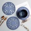 3Pcs Silicone Heat Insulation Pads |   Multifunctional Patterned Heat-Resistant Mat Suitable For Countertop Tables And For Placing Hot Pots