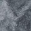 Tapis à poils longs extra-doux gris clair 120x160