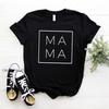 Mama Square Women Basic Tshirt Premium Casual Funny T Shirt Gift For Lady Yong Girl Top Tee