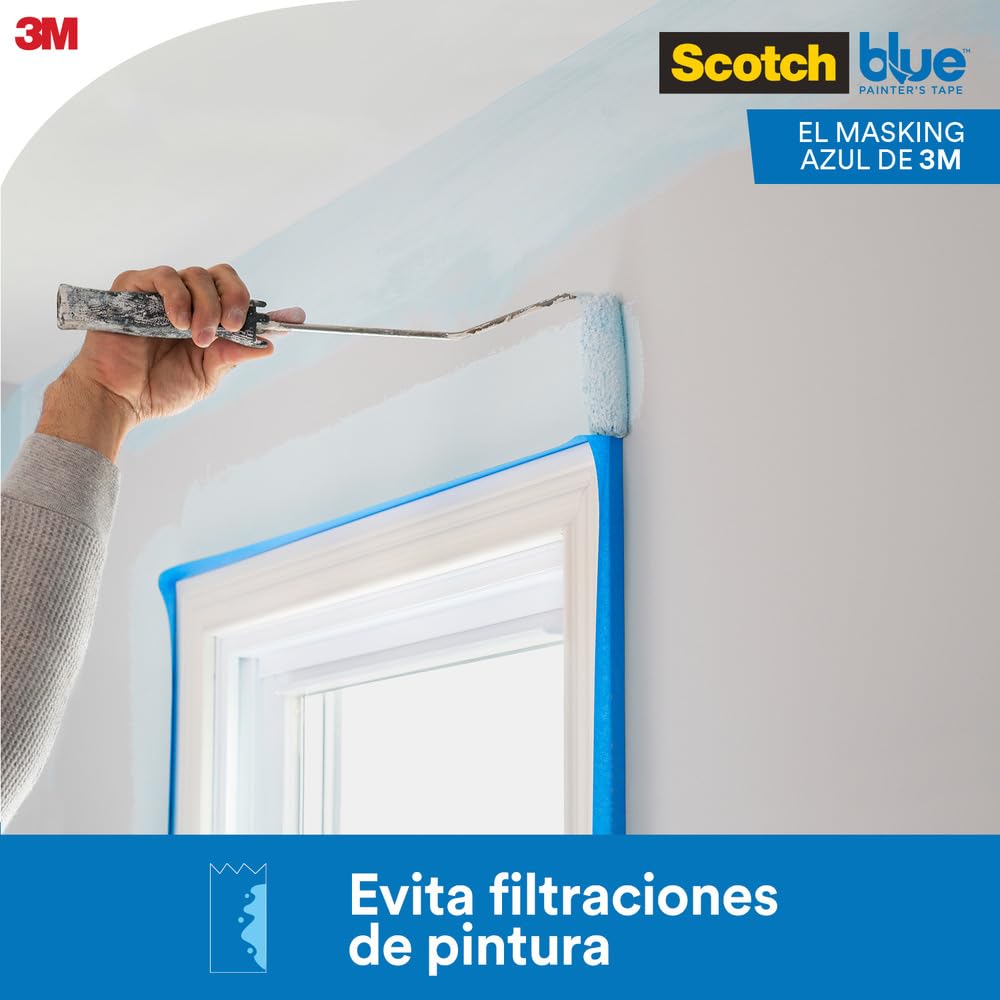 3M Scotch Blue Tape x для FDM 3D, включая OpenCube Scoovo (48мм 54,8м) Принтеры,