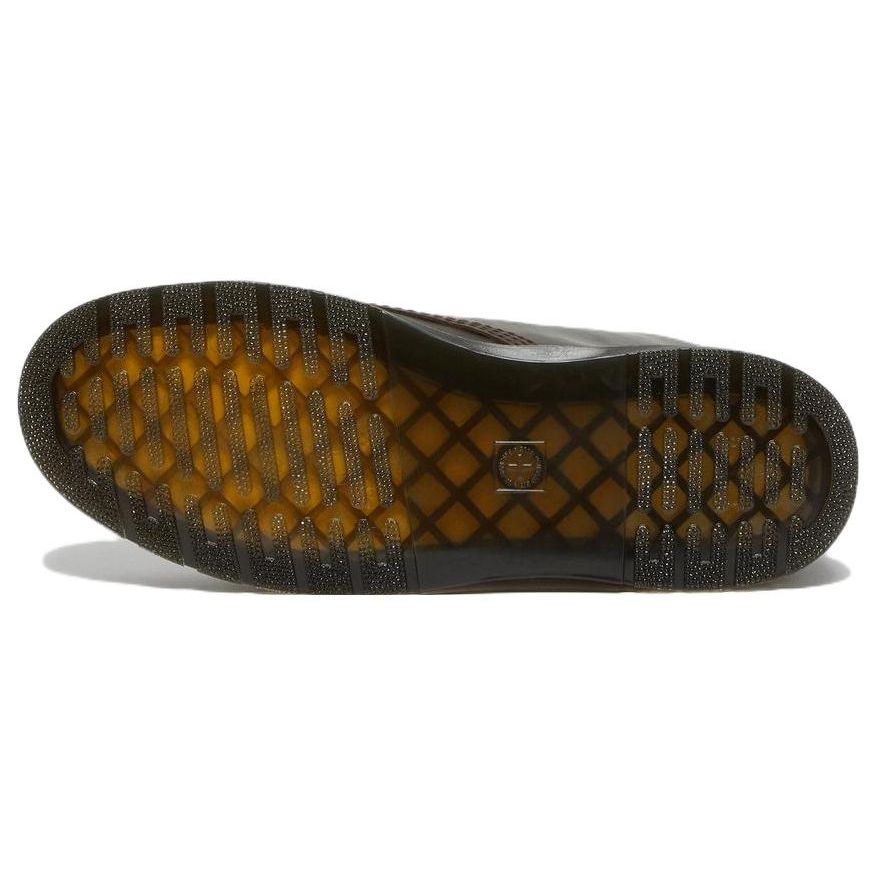 Dr. Martens Leather Comfortable Casual Short Martin Boots Unisex Boots Dark-Brown 27779201