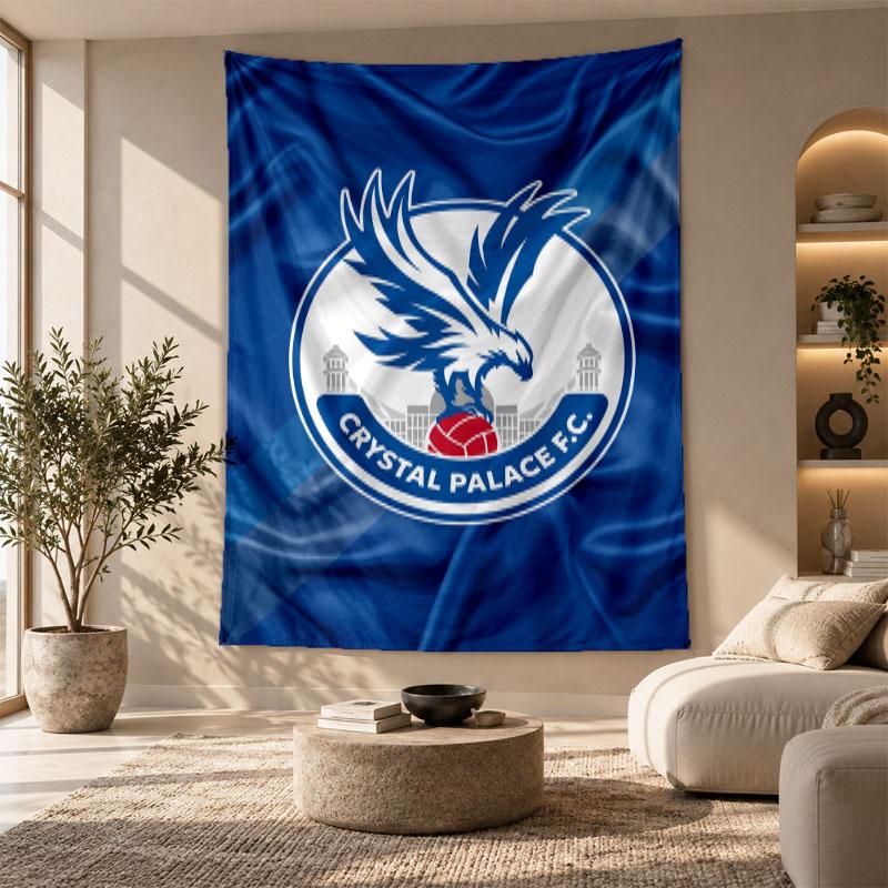 Decorative Tapestry,Crystal Palace Printed Wall Art, Lightweight Wall Hanging For Bedroom Background