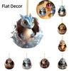 New Christmas Dragon Egg Car Ornament Cartoon Style Acrylic/glass Material Interior Decoration