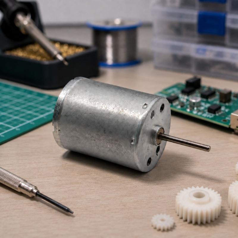 Миниатюрный RF370 мотор для DIY электроники, с выходным валом для проекта и указанием скорости холостого хода для конкретного входа для планирования сборки