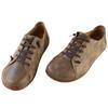 Fashion Vintage Cowhide Men's Shoes Outdoor Shoes Worn Out Effect Genuine Leather Shoes