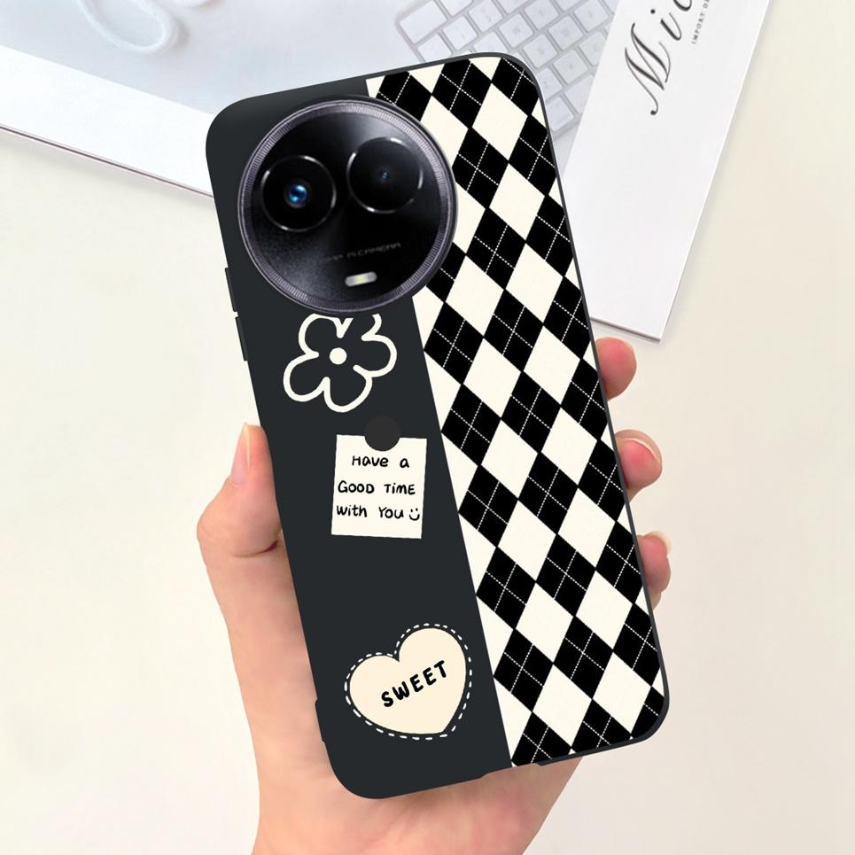 Чехол для Realme 11 5G 6.72" Тайваньская версия Крутой узор Силиконовый Мягкий ТПУ Задняя крышка телефона для Realme11 Realme RMX3780 Fundas