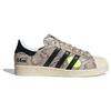 Кроссовки унисекс Face Studios x adidas Superstar 82 Bliss кремовые, основные черные, кремово-белые IG4124