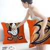 A-Anaheim D-Ducks Pillow Gift Home Office Decoration Bedroom Sofa Car Cushion Cover Case 45X45