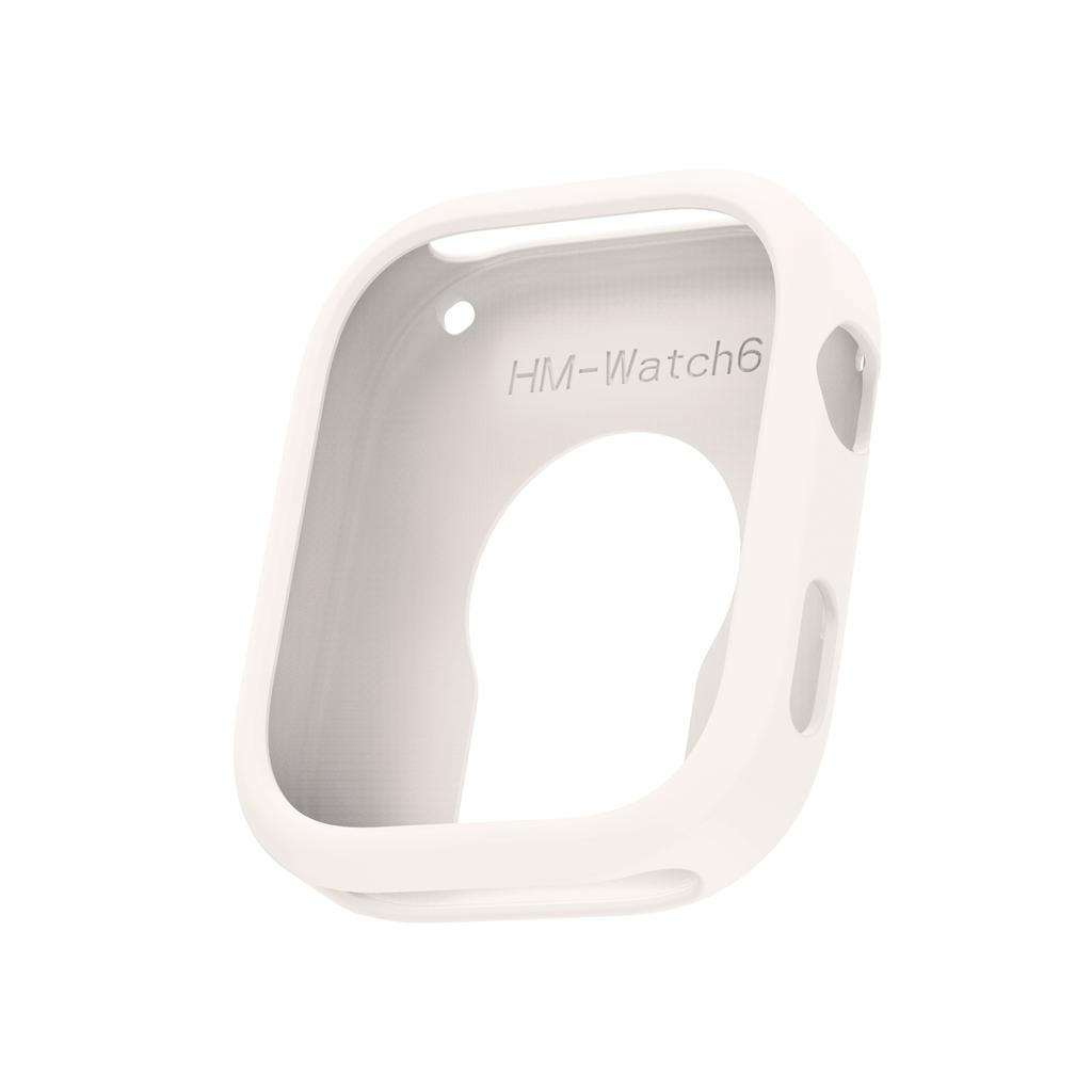 Защитный чехол для экрана для Redmi Watch 6 Watch6 Чехол Мягкий и прочный Силиконовый Полый Защитный Бампер Оболочка Аксессуары