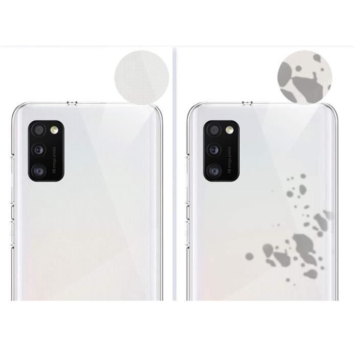 Coque - PHONILLICO - Samsung Galaxy A41 - Silicone Gel TPU - Transparent - Ultra Mince