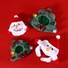 Christmas Tree Cat Hat Santa Claus Cat Cap Cute Dog Christmas Headgear  Party Supplies