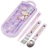 Lunch Box Trio Set Chopsticks Spoon Fork Kids Cutlery Antibacterial Treatment Easy To Open Sliding Type Made In Japan Pokemon Poke Piece 24