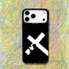 Christian Jesus Bible Quote Faith For iPhone 17,16,15,14,13,12,X,8,Pro,Max,Plus,SE4,Air,Mini Black IMD Matte Case