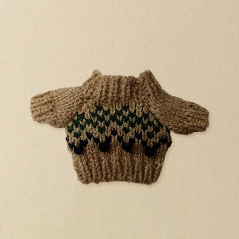 10 см Вест-хайленд-терьер Кукла-младенец Хлопковый Сменный Свитер