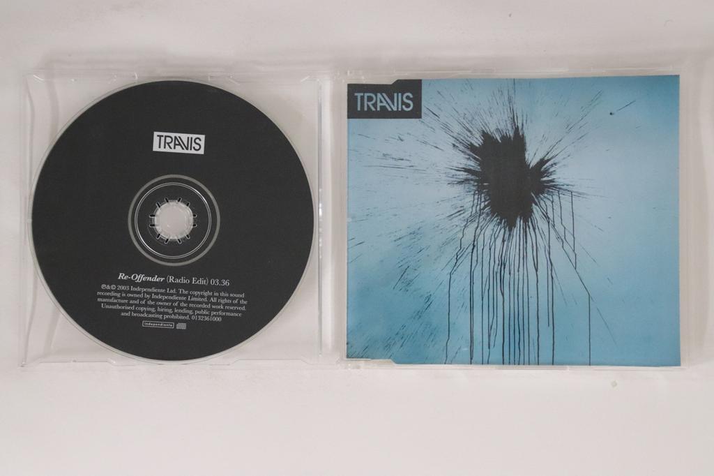CD TRAVIS - Re-offender SAMPCS12361PROM ИНДИВИДУАЛЬНЫЙ Не Япония Рок Б/У