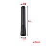 Car Roof Antenna Receiving Short Antenna Short FM AM Radio Areial 8CM / 3.5CM Universal Signal Antenna Roof Mast Accessories