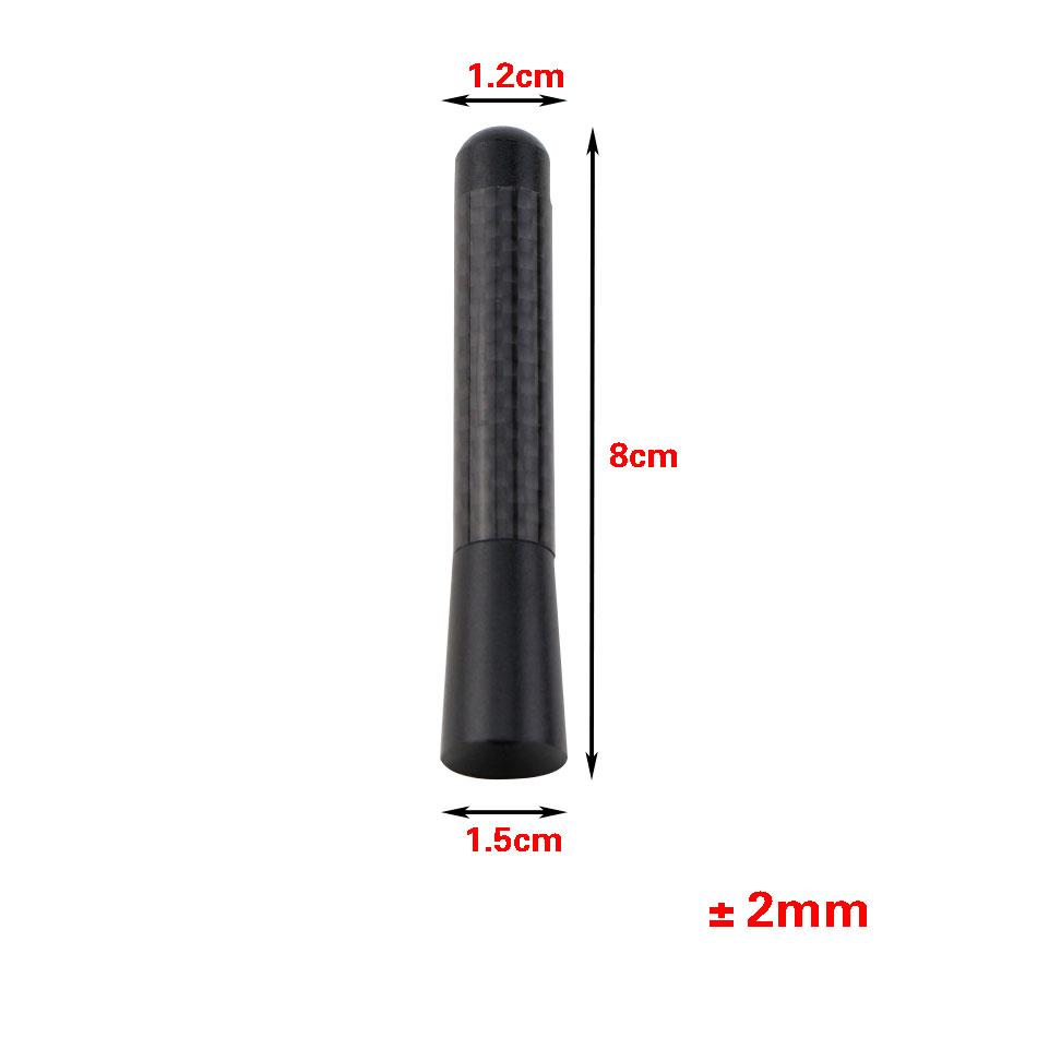Car Roof Antenna Receiving Short Antenna Short FM AM Radio Areial 8CM / 3.5CM Universal Signal Antenna Roof Mast Accessories