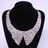 Diamond Women Shirt False Collars Crystal Removable Collar For Women Fake Collar Detachable Diamond Lacklace Nep Kraagie
