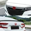 CPD1 ABS Cars Logo Front Grille Rear Trunk Emblem for Honda Accord Civic Type-R CRV HRV FIT Jazz Steering Wheel Stickers Accessories
