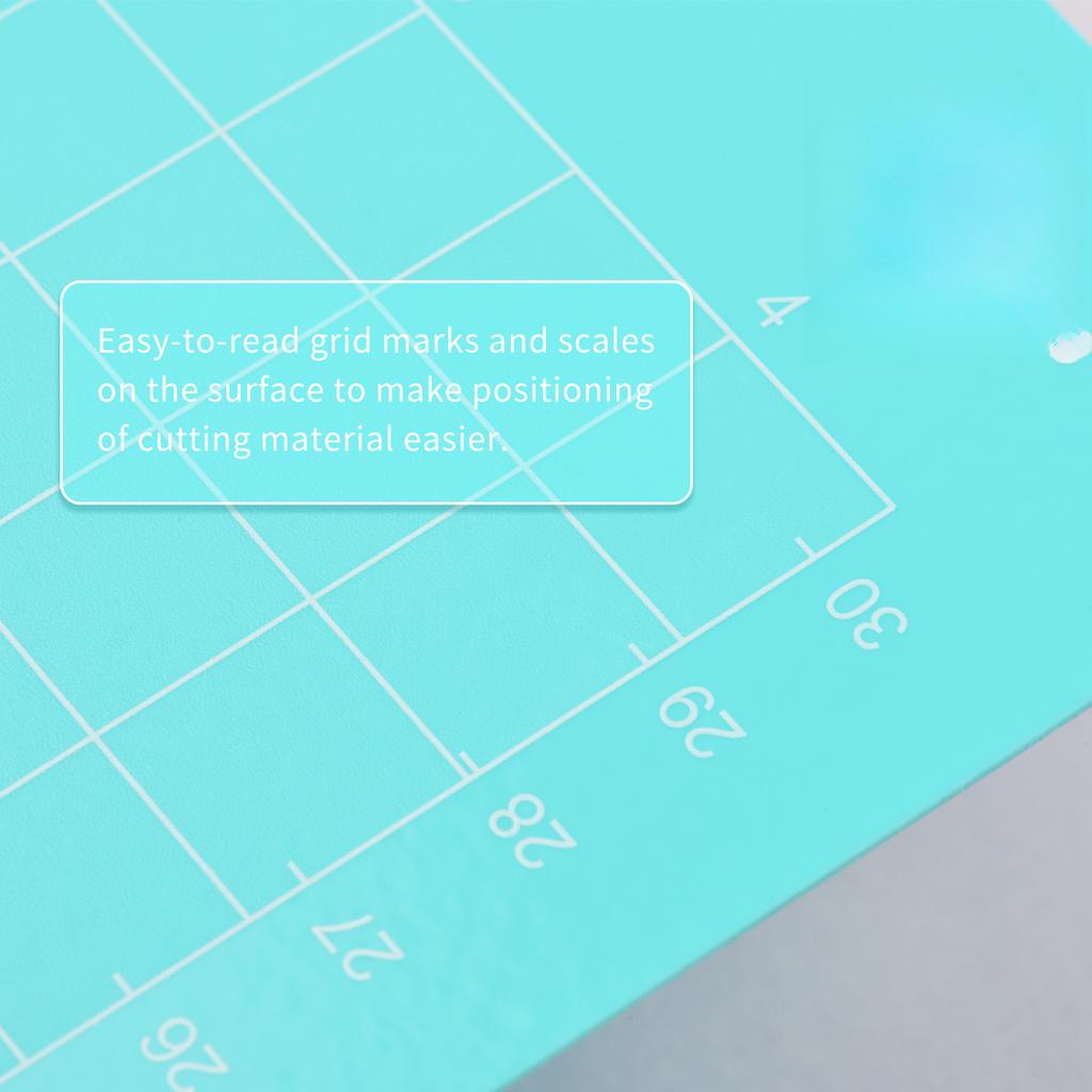 4PCS 12*12 Inch Replacement Cutting Mat Adhesive Non Slip Gridded Cutting Mats Compatible with Silhouette Cameo Cricut Cutting Machine Explore Plotte