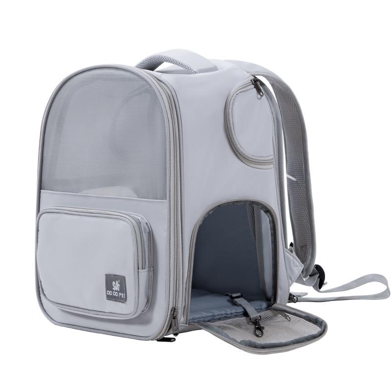 Расширяемый рюкзак для кошек и собак: Портативная, складная, вместительная переноска для питомцев