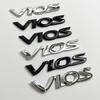 3D Chrome Toyota Vios Letter Emblem Badge Sticker for Toyota Vios XP150 XP40 XP90 Rear Trunk Decor Replacement